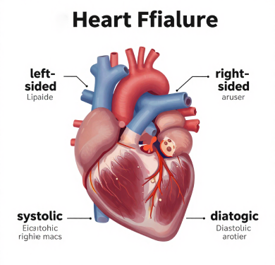 Heart Failure Illustration